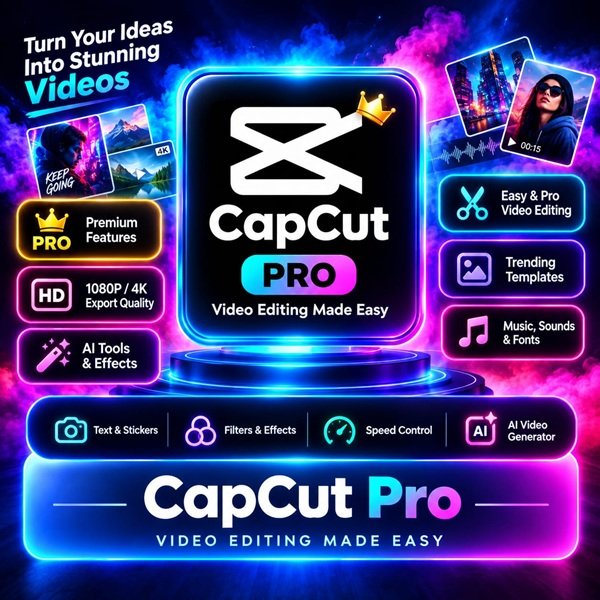 CapCut Pro Premium Subscription Bangladesh